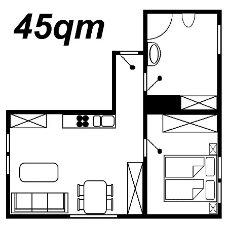 Apartment Kapitaenshaus Fewo 4